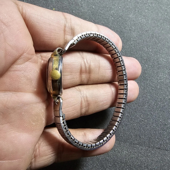 Vintage Waltham 17 Jewels Ladies Swiss Cocktail Watch Mechanical Wind Working sh - Picture 6 of 10